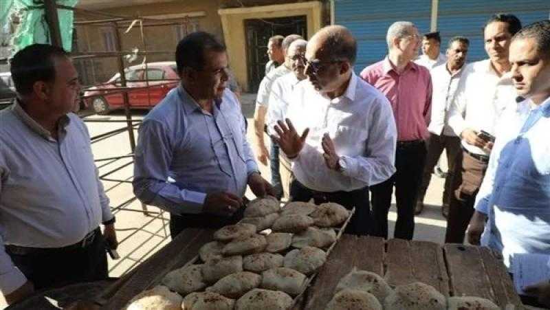 محافظ المنيا يتفقد المخابز البلدية ومطحن بني مزار لضمان جودة رغيف الخبز