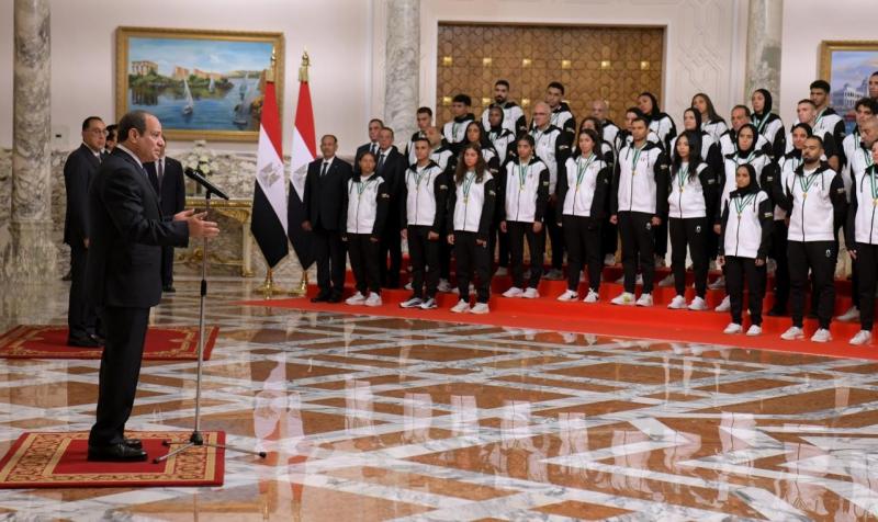 الرئيس السيسي: الرياضة تعكس مدى تحضر الدول والشعوب