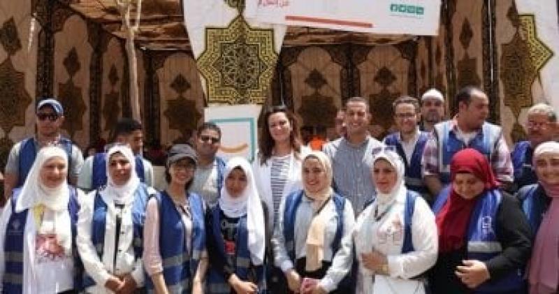إطلاق قافلة علاجية شاملة لأهالى الإسكان البديل بروضة أكتوبر