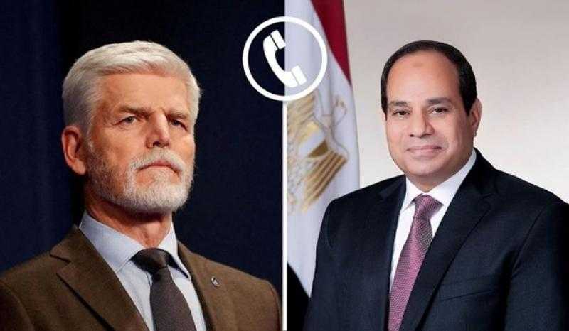 الأزمة الأوكرانية والأوضاع في غزة.. تتصدر الاتصال الهاتفي بين الرئيس السيسي ونظيره التشيكي