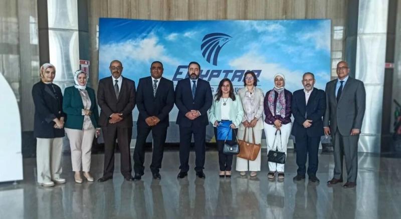 أكاديمية مصر للطيران توقع بروتوكول تعاون مع كلية السياحة والفنادق بجامعة حلوان