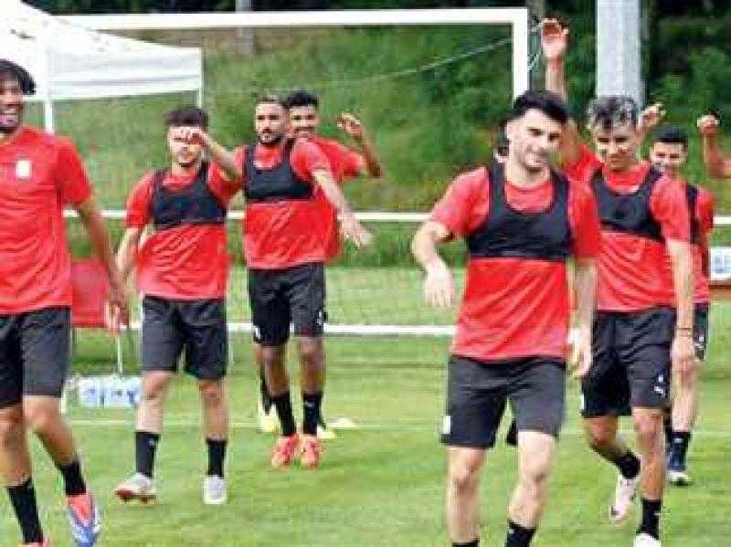 المنتخب الأوليمبي يختتم تدريباته استعدادا لودية العراق