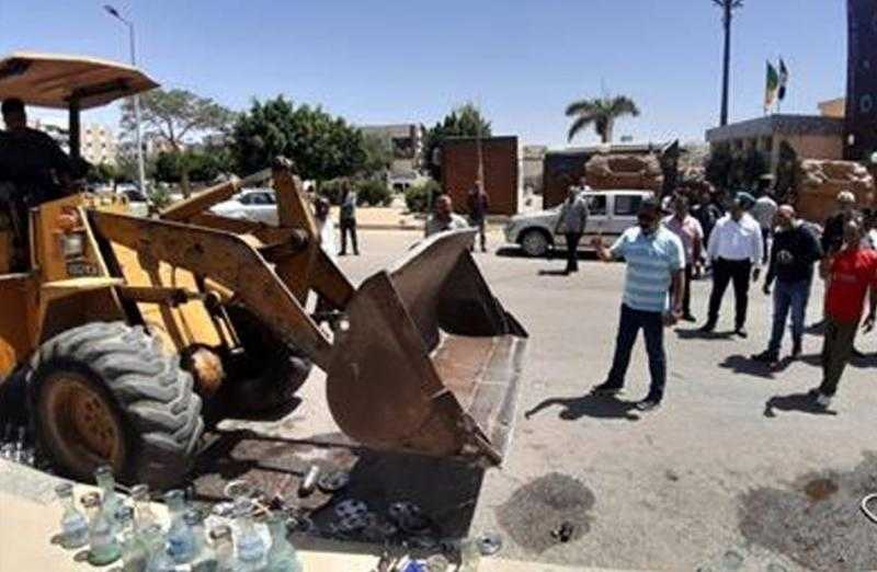 نائب محافظ سوهاج يقود حملة للنظافة ورفع الإشغالات بنطاق حي غرب