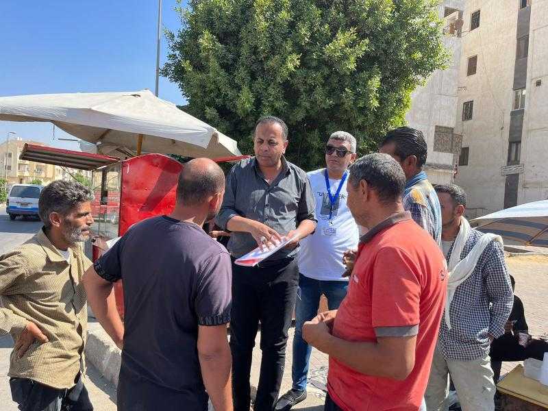 مديرية العمل بالقاهرة تواصل حصر وتسجيل عمالة غير منظمة داخل الميادين