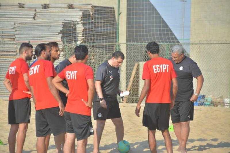 معسكر مغلق لمنتخب الشاطئية استعدادًا لكأس الأمم الإفريقية