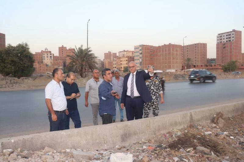 محافظ القليوبيه يتفقد مجزر شبرا الخيمه وقطعه أرض بميت نما ويتابع أعمال رفع الإشغالات بمدينه طوخ