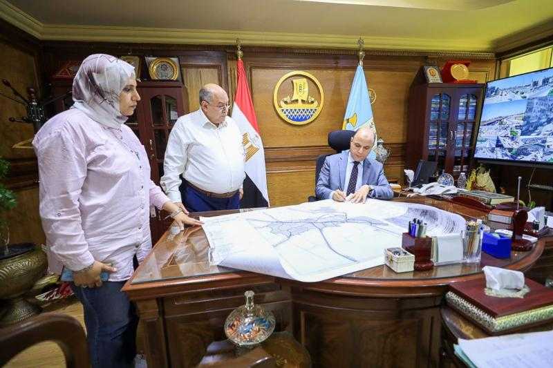 محافظ كفرالشيخ يصدق علي المخطط الإستراتيجى المحدث لمدينة قلين