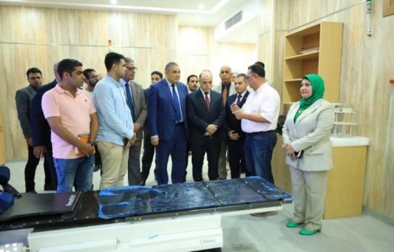 محافظ كفر الشيخ يتفقد الأعمال التنفيذيّة بالمدينة الطبية الجامعية