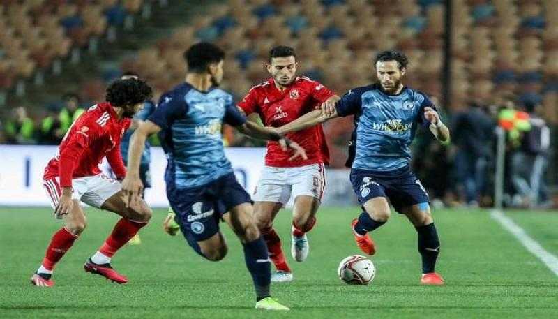 إنذار لمدرب بيراميدز والمدير الإداري بسبب الاعتراض على حكم مباراة الأهلي