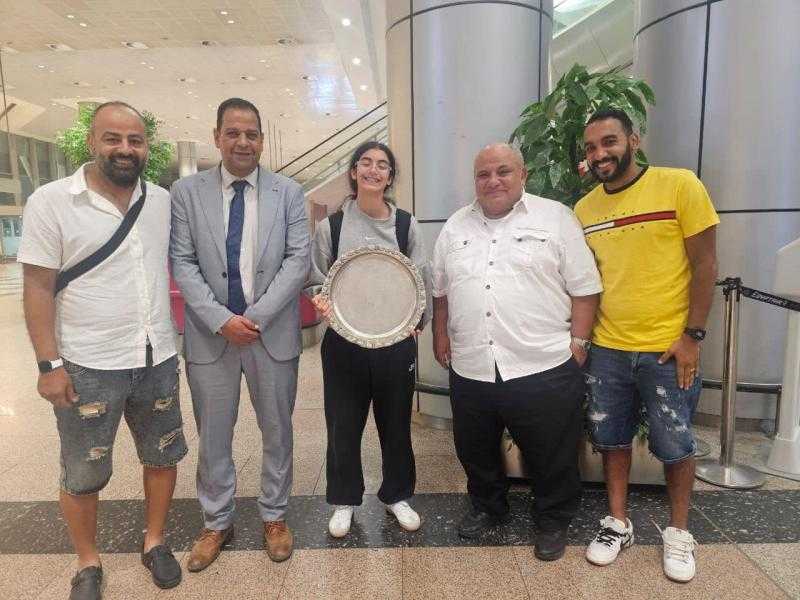 وزارة الرياضة تستقبل ناشئين وناشئات الإسكواش بعد الفوز ببطولة العالم بأمريكا