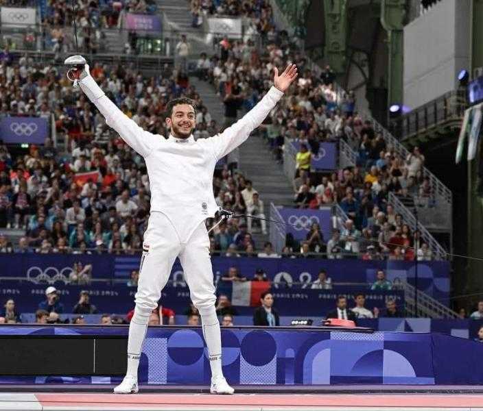 وزير الرياضة يهنئ صاحب أول ميدالية للبعثة المصرية فى أولمبياد باريس 2024
