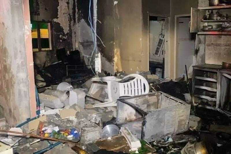 إصابة 18 شخصا في انفجار أسطوانات غاز بمطعم بأسيوط