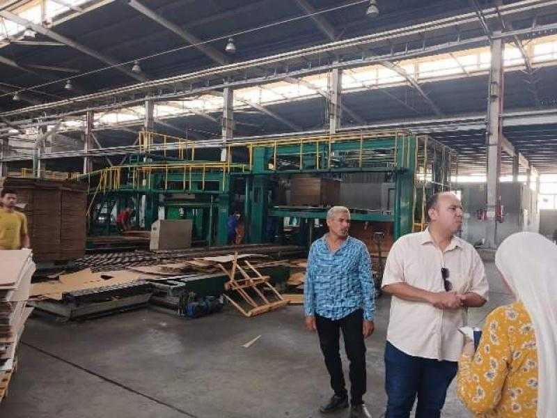 جهاز شئون البيئة يشن حملة على المنشآت الصناعية في الصالحية بالشرقية