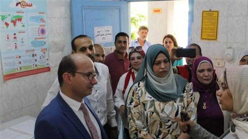 انطلاق حملة 100 يوم صحة في القليوبية .. صور