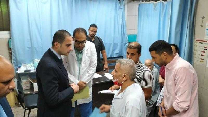 نائب وزير الصحة يتفقد ”مدينة نصر للتأمين الصحي” ويُطالب بالتحقيق مع المتسببين في تأخير الخدمات
