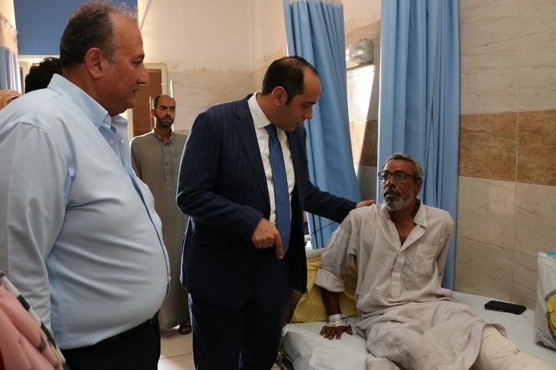 نائب محافظ المنوفية يتفقد مستشفى السادات المركزي لمتابعة تداعيات حادث الحريق