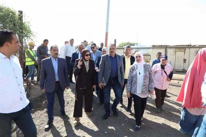 محافظ الشرقية يتفقد توسعات «صرف صحي الزنكلون» بتكلفة 26 مليون جنيه
