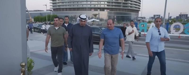 التحالف الدولي للمصريين بالخارج: تجول الرئيس السيسي وبن زايد في العلمين يدعو للفخر