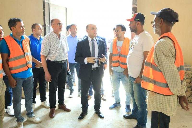 محافظ كفر الشيخ يتفقد ترميم مسجد أبو غنام الأثري |صور