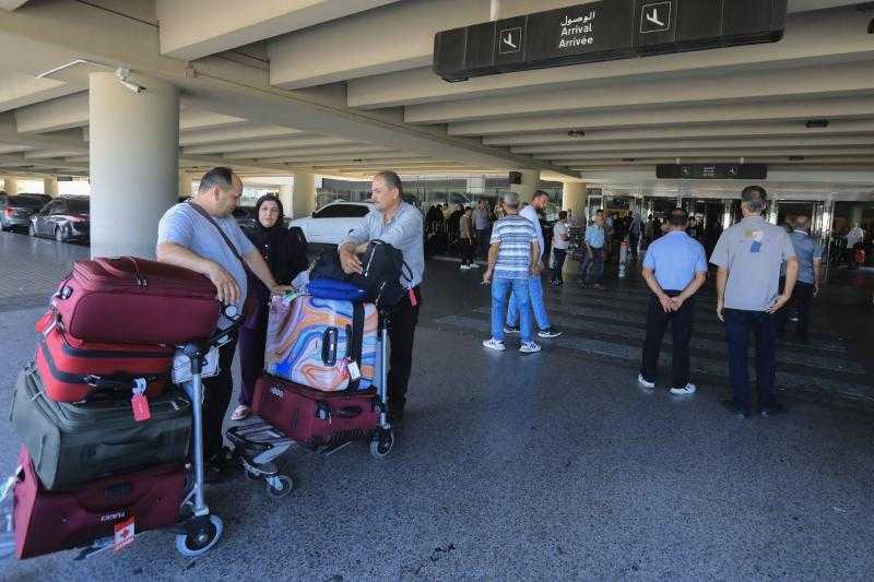 حالة من الفوضى تجتاح مطار بيروت الدولي
