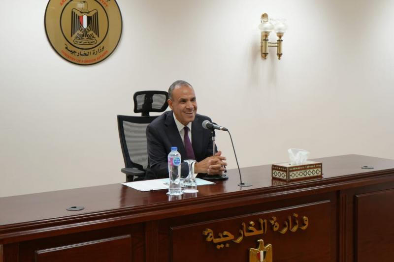 مباحثات ثنائية لوزيري خارجية مصر ولبنان اليوم