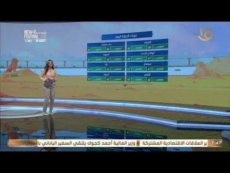 أمطار ورطوبة مرتفعة.. الأرصاد توجه تحذيرا عاجلا حتى نهاية الأسبوع