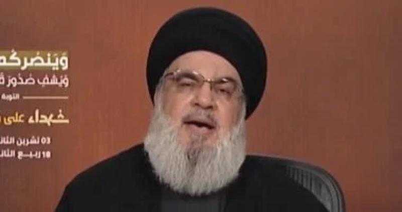 حسن نصر الله: اغتيال القادة الكبار لن يمس بمسيرة الحزب فى مواجهة الاحتلال