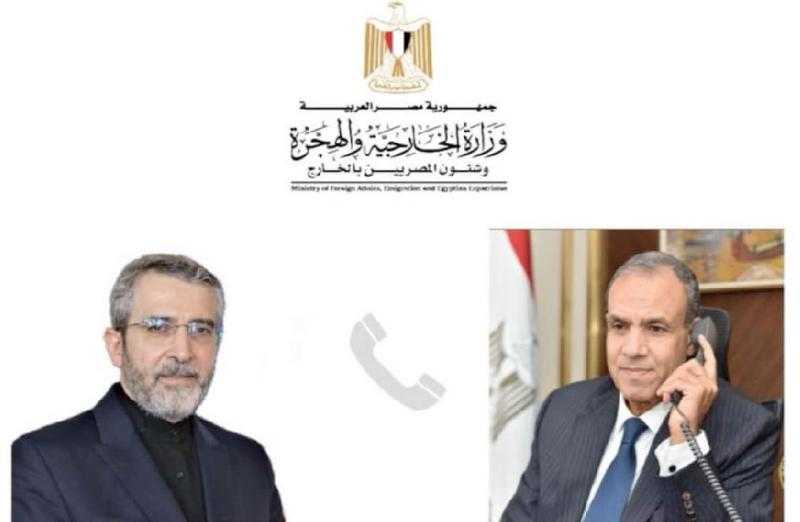 لاحتواء التصعيد في المنطقة.. وزير الخارجية والهجرة يجري اتصالًا هاتفيًا بنظيره الإيراني