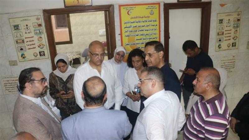 محافظ القليوبية يشدد على تطوير الخدمات الصحية بمركز مسطرد