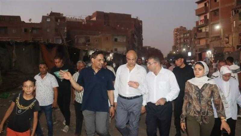 محافظ القليوبية يتابع أعمال النظافة والإشغالات بشبرا الخيمة