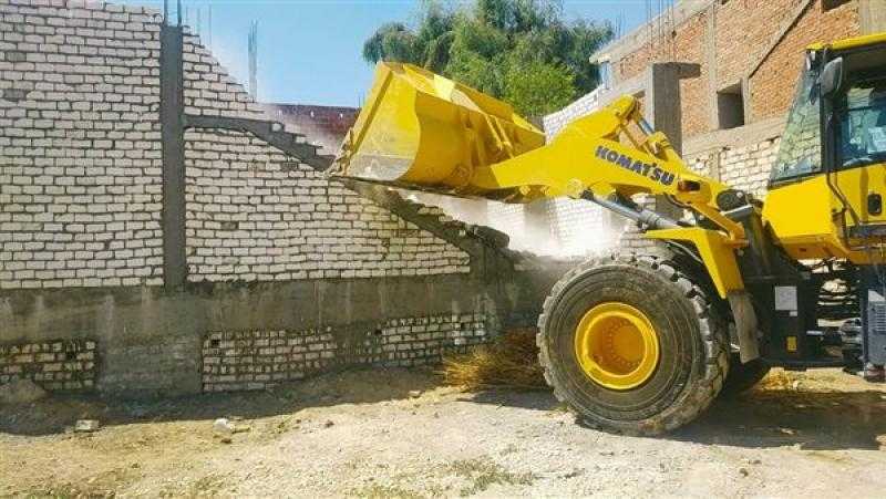 ضمن الموجة الـ23.. إزالة 9 حالات تعد على أراضٍ زراعية وأملاك دولة بأسيوط