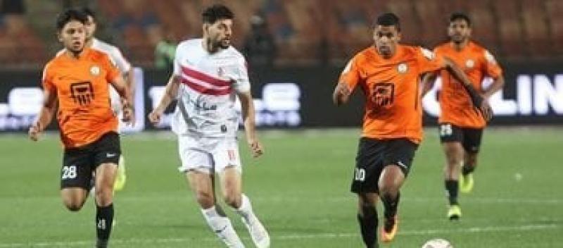كأس مصر.. البنك الأهلى يتقدم على المصرى بهدف لـ”بامبو” فى الشوط الأول