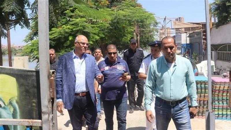 محافظ القليوبية يقود حملة لإزالة تعديات إنشاء المرحلة الأخيرة من ممشى أهل مصر ببنها ..صور