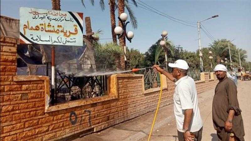 محافظ أسيوط: استمرار أعمال التطوير والتجميل بالمراكز ضمن مبادرة ”بنكمل بعض”