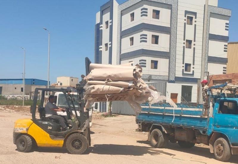 تطوير ورفع كفاءة المنطقة الصناعية في مطوبس بكفر الشيخ