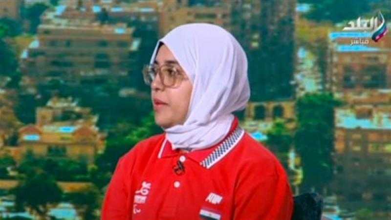 كابتن آية علاء: كورة البوتشيا هي لعبة لذوي الإعاقات الشديدة..وتحتاج للدقة