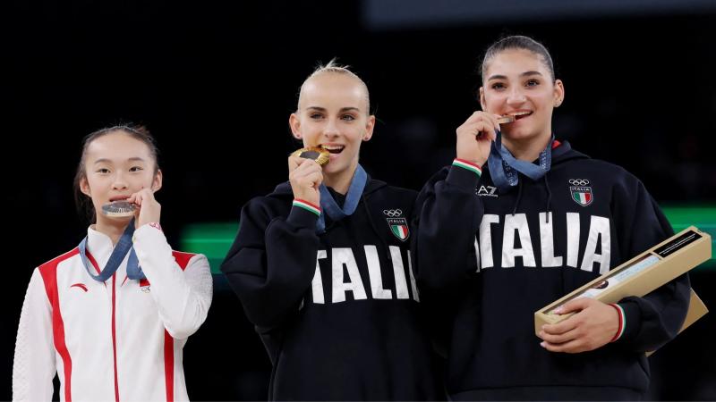 5 لقطات طريفة فى أولمبياد باريس 2024.. صور