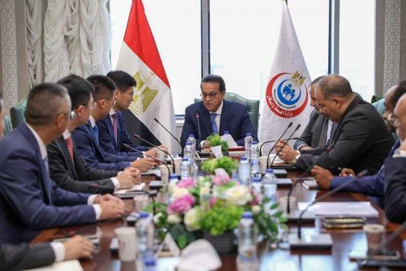 وزير الصحة يستقبل نائب رئيس ”هواوي العالمية” لبحث التعاون في تكنولوجيا الرعاية الصحية