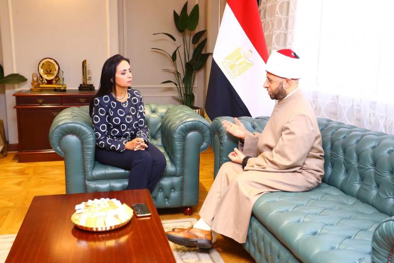 وزيرة التضامن الاجتماعي تستقبل وزير الأوقاف ويبحثان ملفات التعاون المشتركة