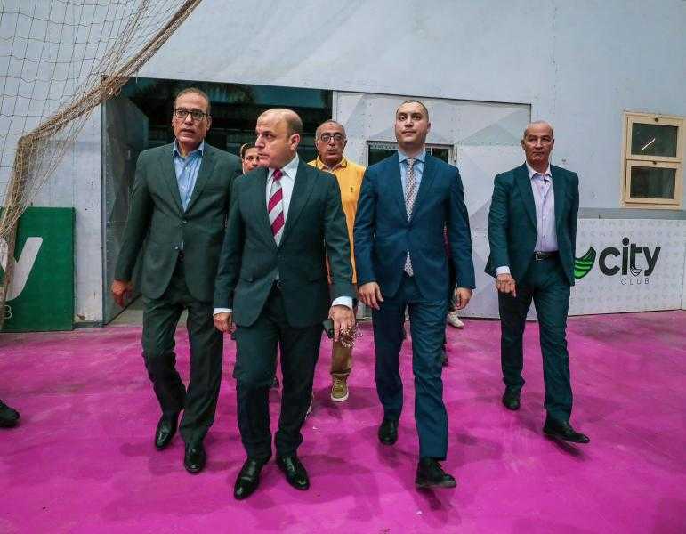 محافظ كفر الشيخ يتفقد المنشآت الرياضية بنادي سيتي كلوب