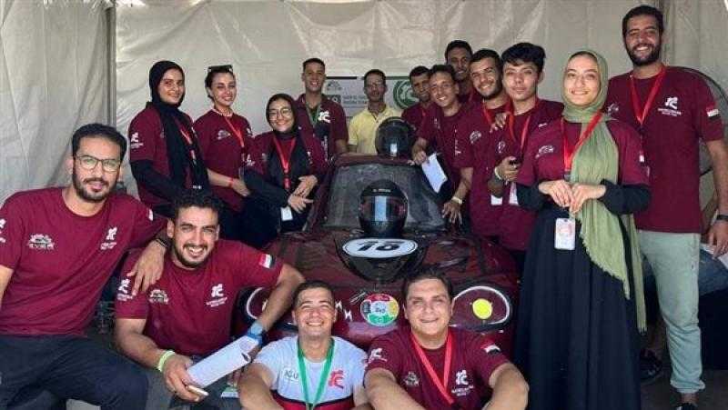 هندسة كفر الشيخ تشارك في مهرجان ” رالي” للسيارات الكهربائية بالعلمين