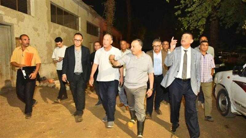 محافظ أسيوط يتابع تطوير محطة فريزيان الحمام بمركز أبنوب للثروة الحيوانية