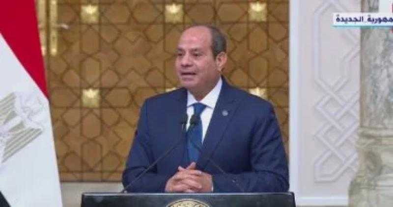 الرئيس السيسى يؤكد استمرار الاتصالات المصرية مع مختلف الأطراف للحث على عدم التصعيد