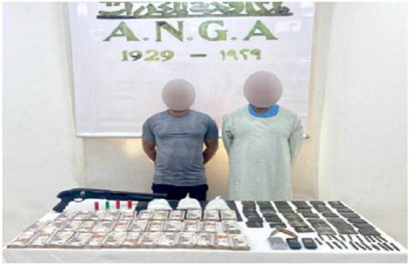 القبض على شخصين بحوزتهما مخدرات بقيمة 2 مليون جنيه في أسوان
