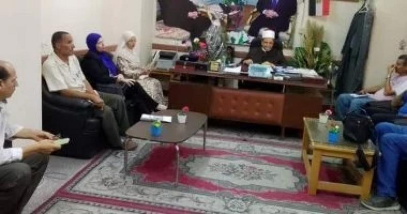 رئيس منطقة الإسماعيلية الأزهرية يستقبل لجنة متابعة مشيخة الأزهر الشريف