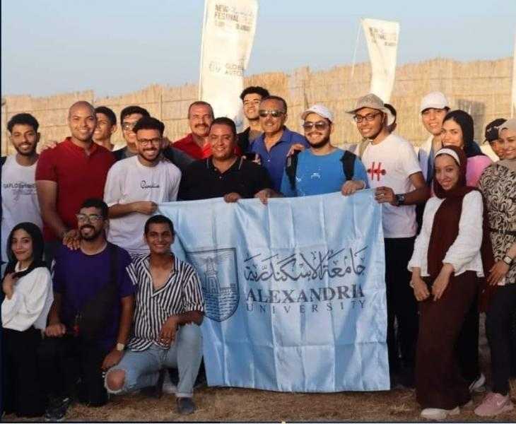 استقبال 250 طالبًا من جامعة الإسكندرية في مهرجان العلمين الجديدة 2024
