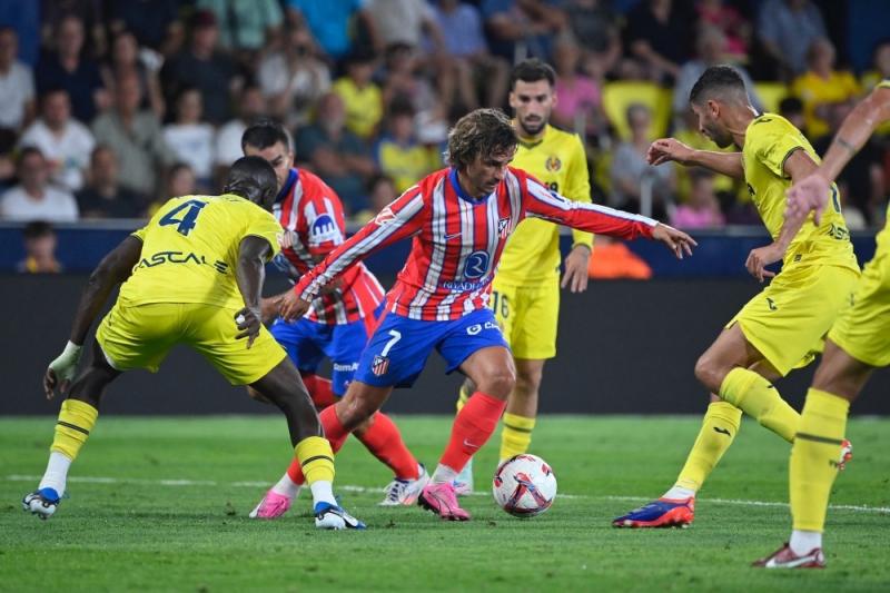 أتلتيكو مدريد يتعادل مع فياريال 2/2 بالدوري الإسباني