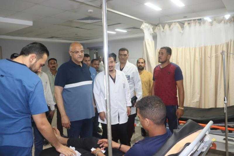 محافظ القليوبية يتابع أعمال النظافة والإشغالات في كفر شكر