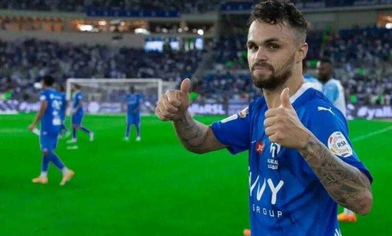 الهلال السعودي يعلن الاستغناء عن لاعبه البرازيلي ميشيل ديلجادو