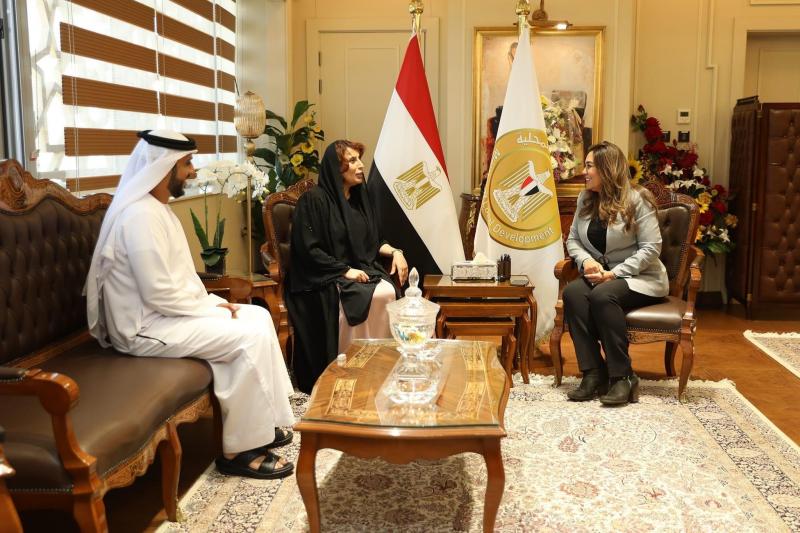 وزيرة التنمية المحلية تستقبل سفيرة دولة الإمارات لبحث مجالات التعاون المشترك بين الجانبين